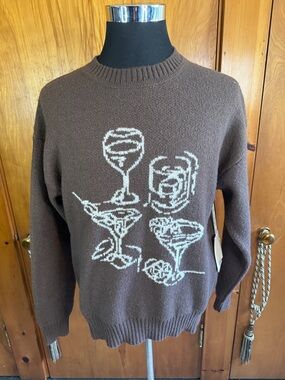 Escape Cocktail Sweater NWT Large